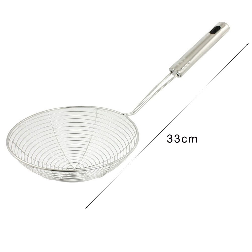 Zeef Skimmer Rvs Spider Zeef Pollepel Voor Pasta Spaghetti Noedels Koekenpan In Keuken 12 Inch Kom Kleurrijke