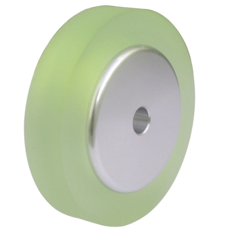 Codificador Industrial de poliuretano de aluminio de 100/200/300mm, rueda de medición para medición, Codificador rotativo