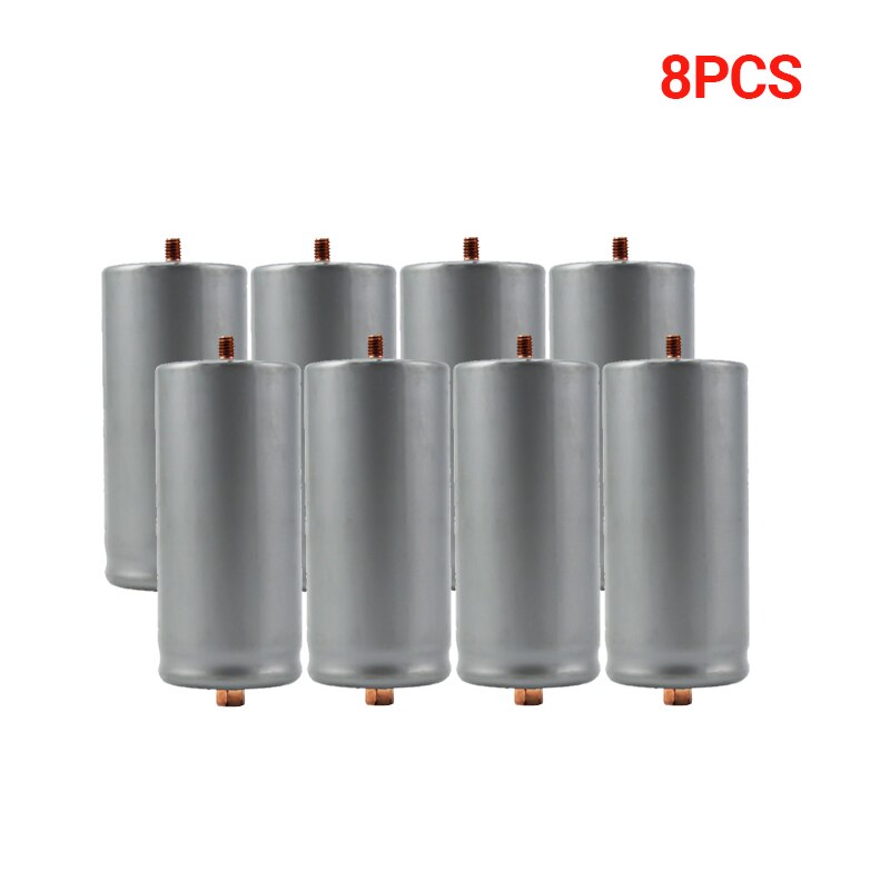 10pcs 32700 12800mAh 3.2V Lifepo4 Rechargeable Battery Lithium Iron Phosphate Power Battery with Screw: YELLOW