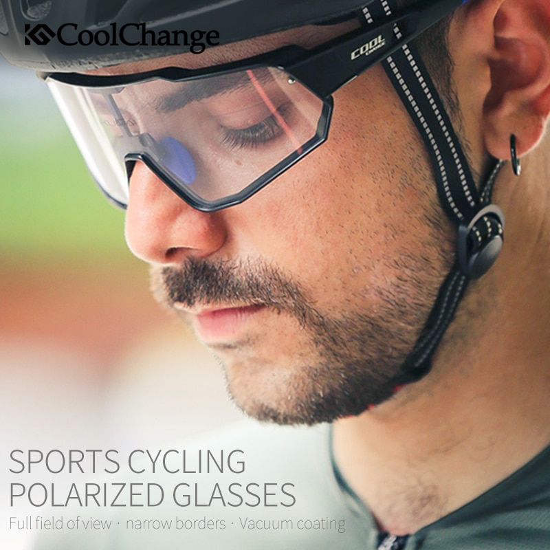 CoolChange Meekleurende Fietsen Bril Running Outdoor Sport MTB Bike Zonnebril UV400 Mannen Vrouwen Road Fiets Bril Brillen
