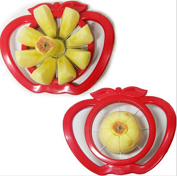 Corer slicer cutter cut fruit mes apple cutter rvs fruit snijmachines