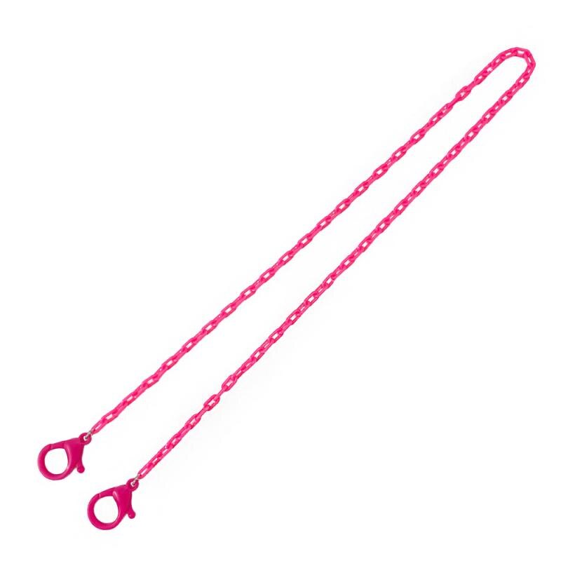 Collar de cuerda de plástico para colgar mascarillas, cordón práctico para mascarillas, soporte para gafas, sin huellas, dos ganchos, 1 unidad: 04