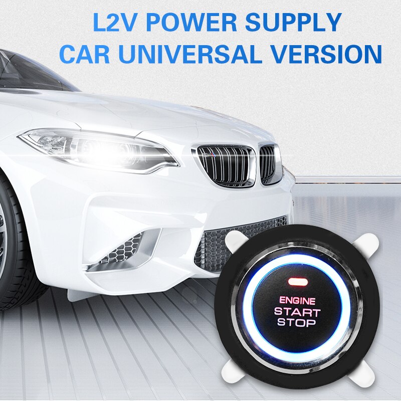 Car one key start keyless one key start system engine ignition system 12V automatic ignition