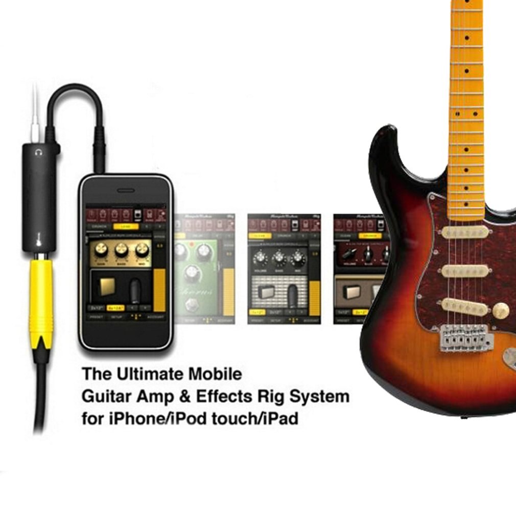 Voor Irig Mobiele Effecten Gitaar Effecten Bewegen Gitaar Effecten Vervangen Gitaren Met Telefoon Gitaar Interface Converters