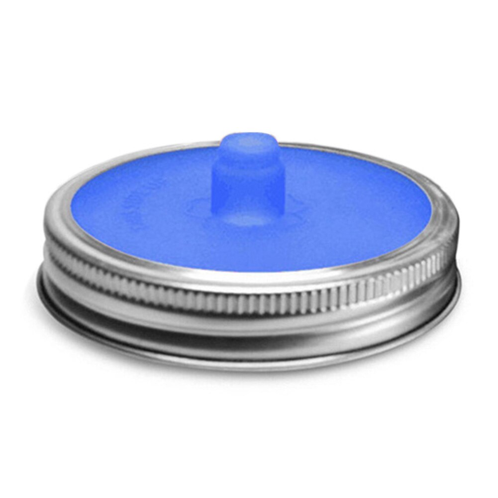 Brede Mond Mason Jar Deksels Siliconen Pickles Afsluitdeksel Gisten Fles Cap