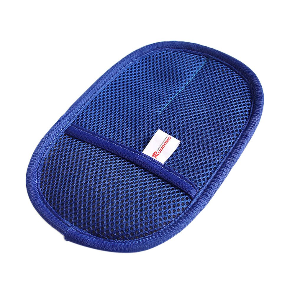 de lavado de coches limpieza esponja limpiador de vidrio onda azul lavado de coches triangular accesorios de coche