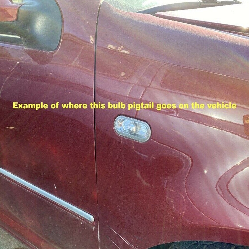 Side Marker Bumper Gloeilamp Socket Plug Bedrading Pigtail Voor Golf Sportwagen Passat Voor A6 98-11 A4 96-05 Auto Licht Draad