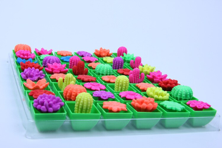 20pcs Magic Plant Flowers Growing In Water Cactus Toys Soaking Expansion Can Grow Expand Water Absorption Children Toys WYQ