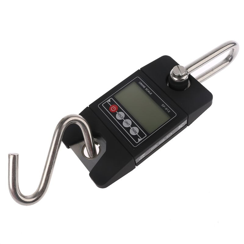 Báscula colgante Digital para granja, 300 KG / 660 libras, Industrial, SF-912, negra