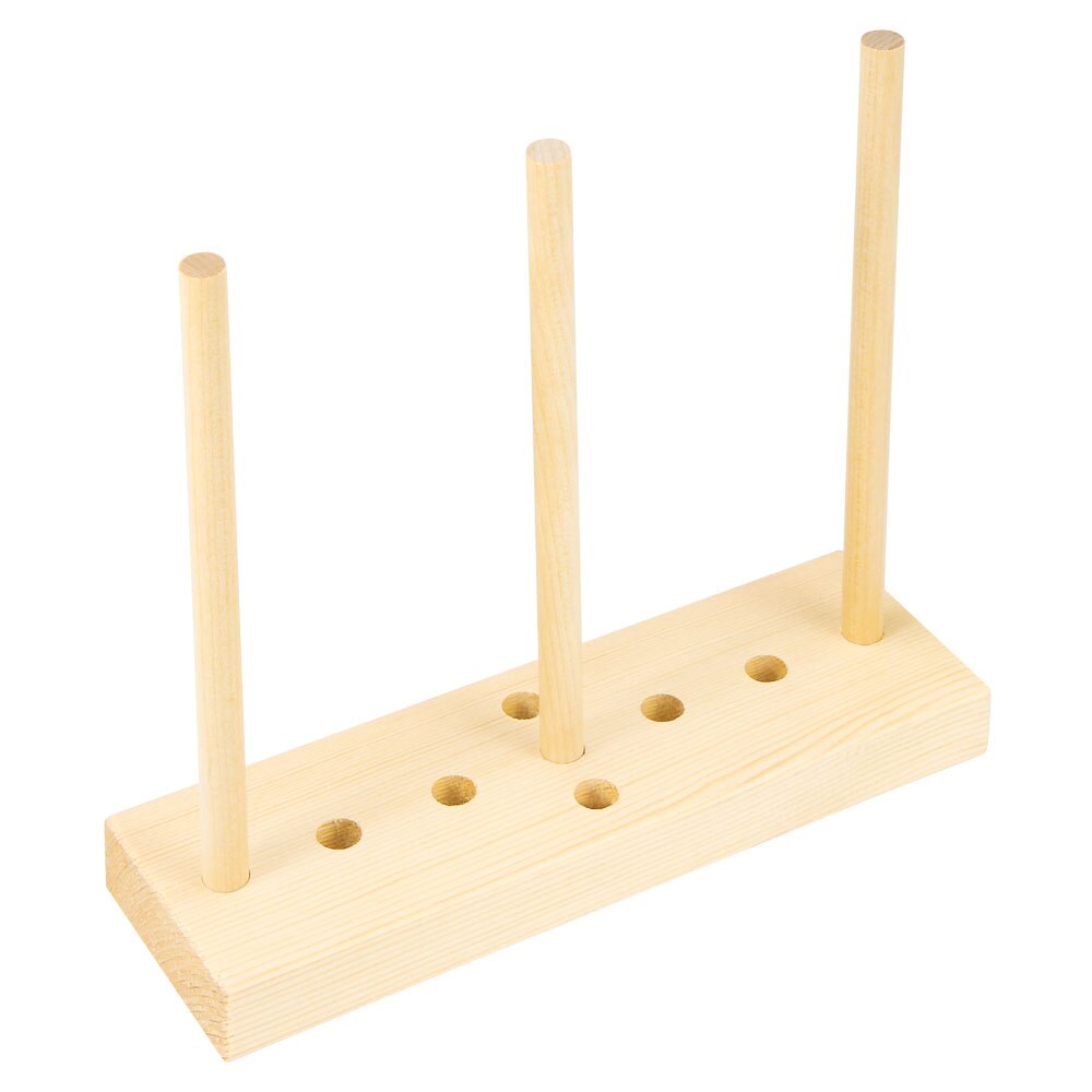 1 Juego de Herramientas Beige para hacer moños, cinta de madera para hacer guirnaldas, herramientas para crear moños para , decoración para fiestas: Default Title