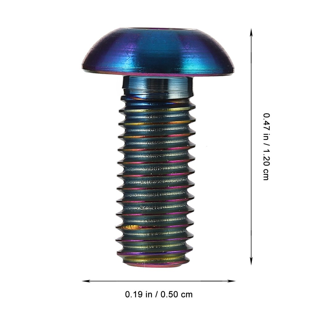 QUARKZMAN 4 Stück D-Ringe Schraubschäkel 3/4 Metall Hufeisen U-Form