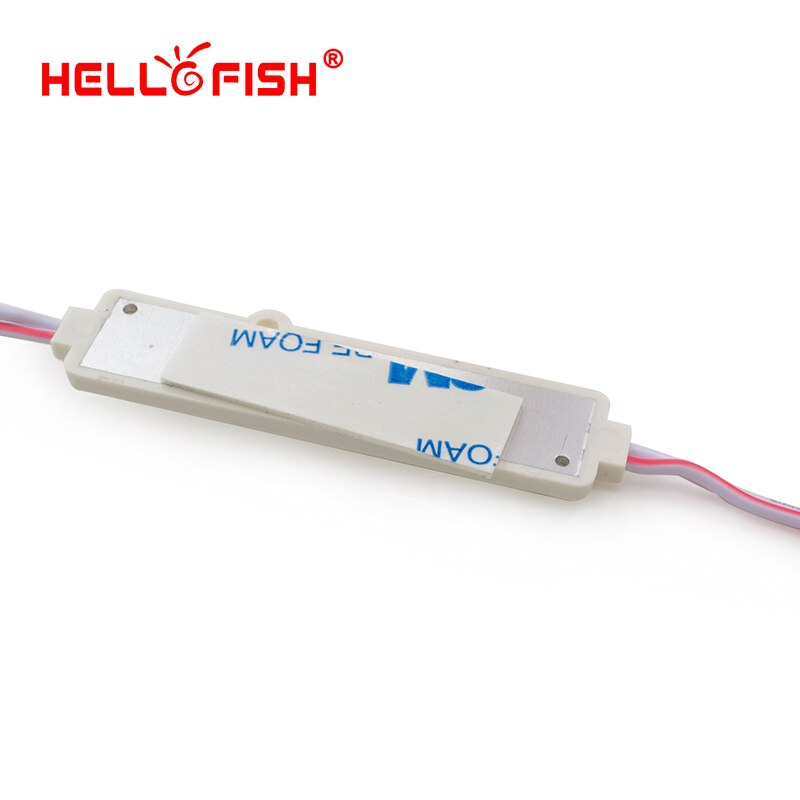 Hello Vis 20 stks DC12V 5630 3 LED Modules Gevuld met Plastic Wit/Warm Wit met Tracking Nummer