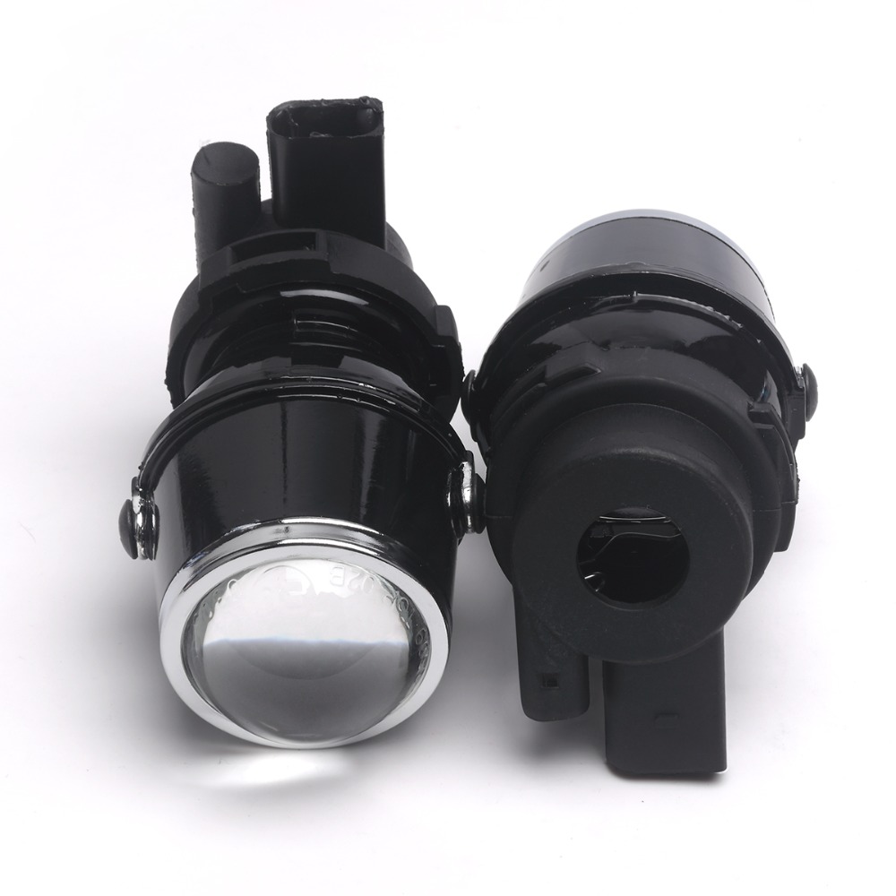Estilo de coche de xenón H3 lámpara de niebla lámpara Hid lente del proyector de conducción para faro de coche proyector de xenón oculto lente Kit de 6000K