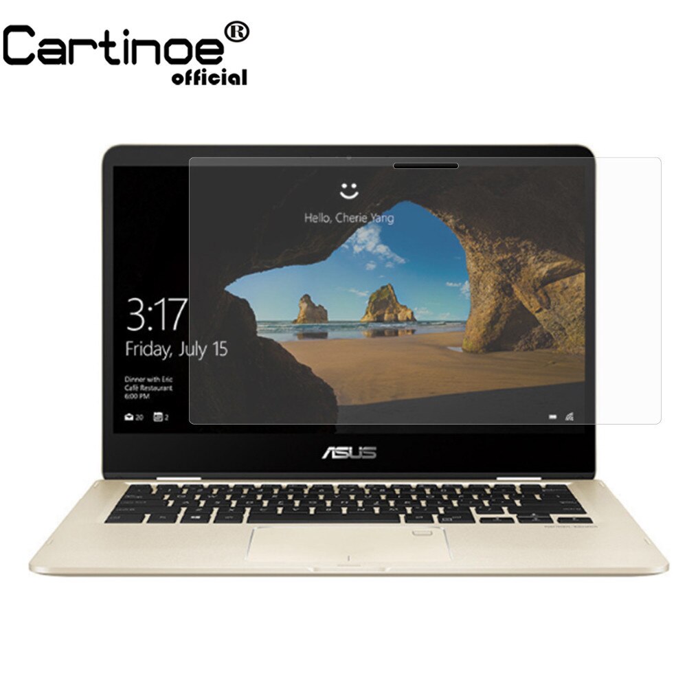 Cartinoe 14 Inch Laptop Screen Protector Voor Asus Zenbook Flip 14 Ux461un/ua Notebook Screen Filter Guard Film, 2pcs