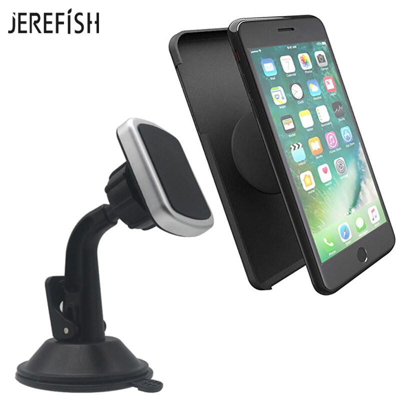 Universal Magnetic Auto Halter Windschutzscheibe Auto Telefon Halter Magnet Ständer Montieren Unterstützung GPS Dashboard Halterung 360 Drehen Halter