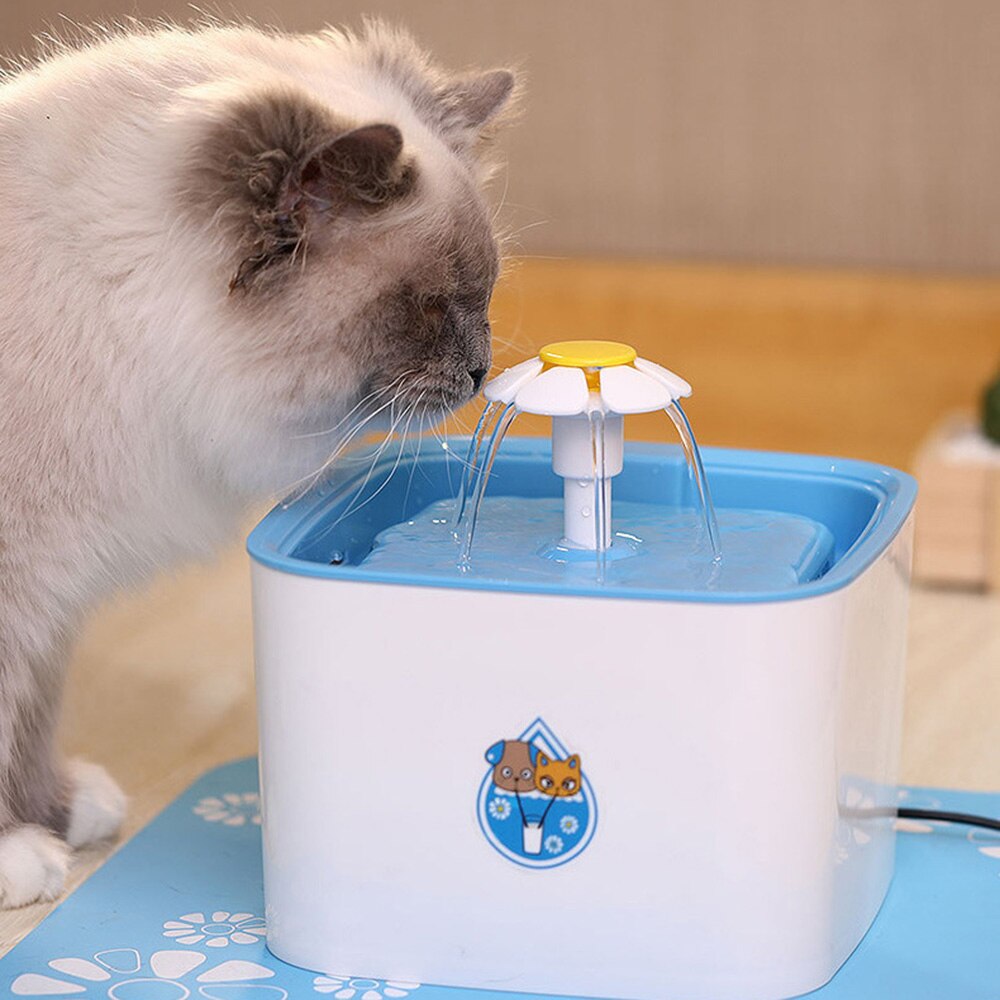 Udskiftning pet springvand filter kat hund vand drikke dispenser skål skål filtre firkantet til hund kat fugl lille dyr
