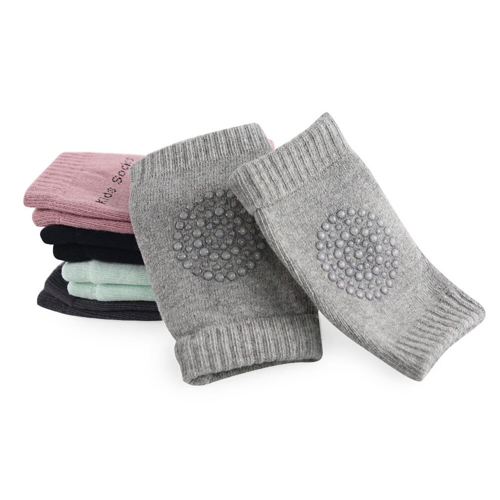 Arrived Baby Cotton Sock 5 Pairs Anti-slip Crawling Elbow Protector Baby Safety Cushion Knee Pad