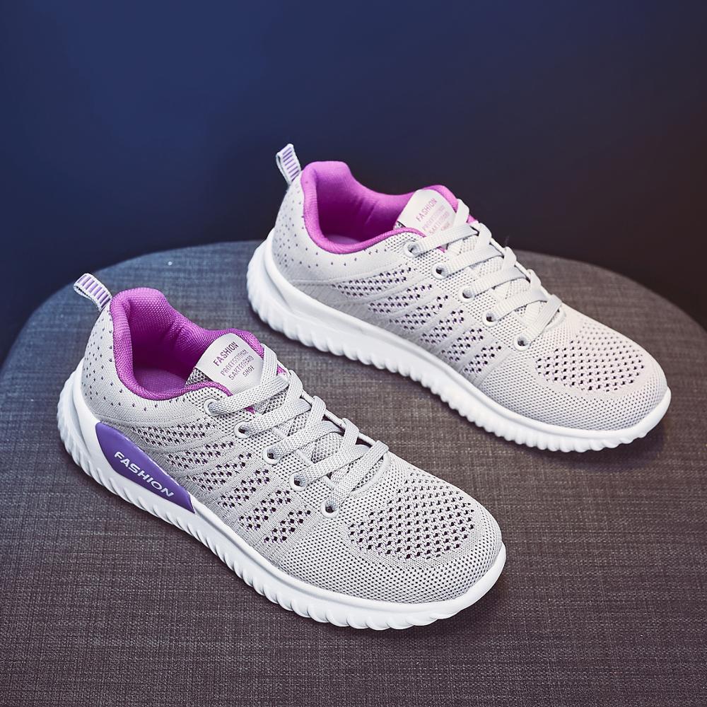 Tenis feminino märke lätta mjuka gympaskor dam tennisskor kvinnlig stabilitet promenadsneakers sneakers billigt