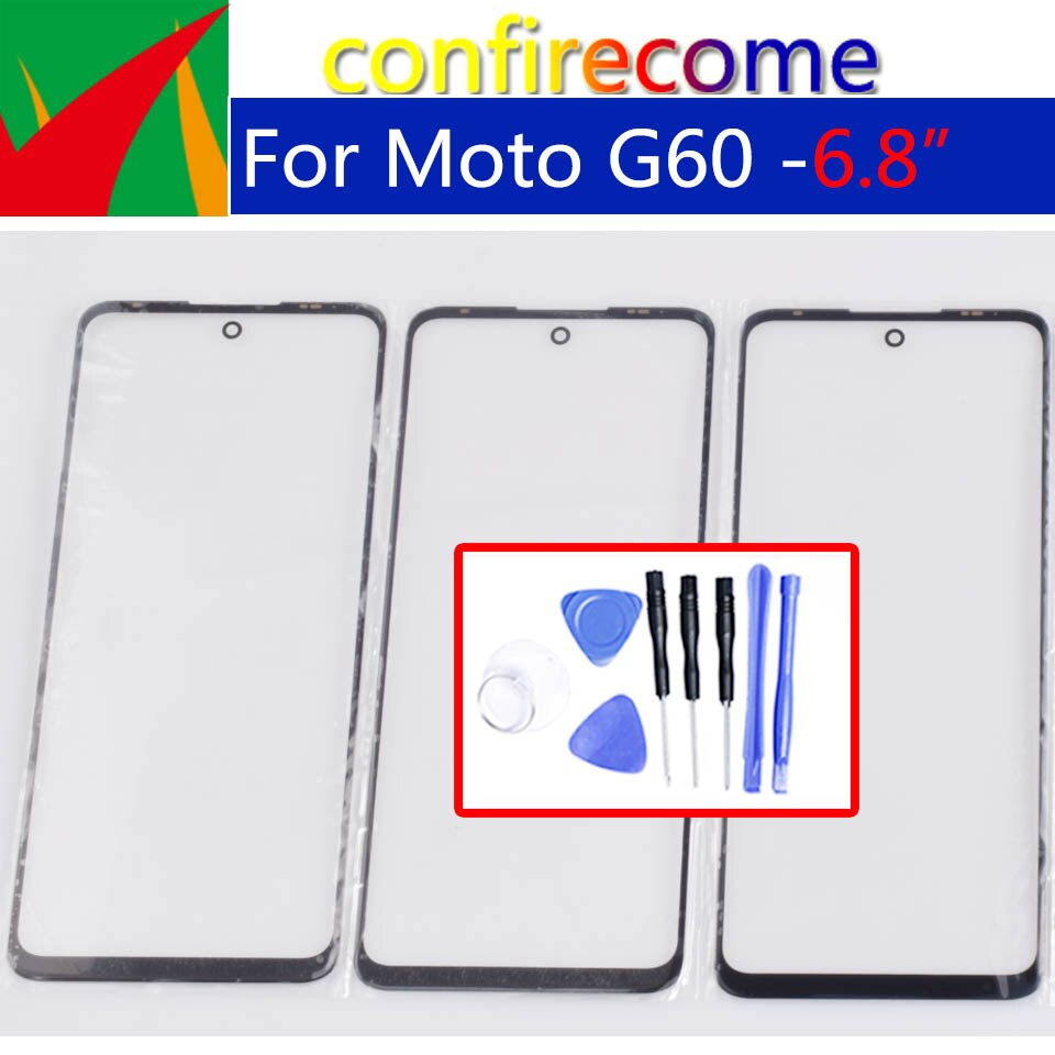 Vervanging Voor Motorola Moto G60 Touch Scherm Front Outer Lcd Glass Panel Lens