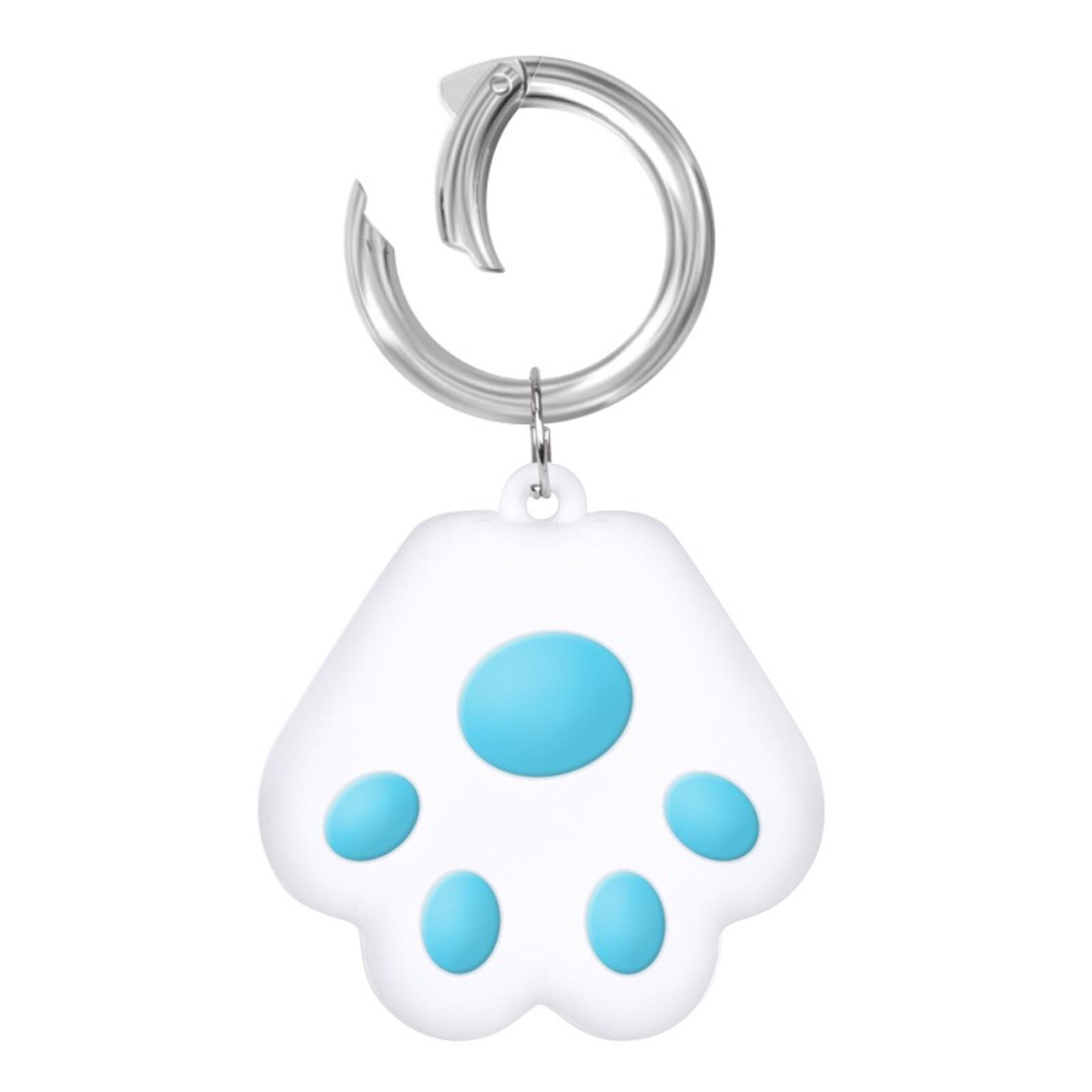 Localizador GPS Mini para mascotas, dispositivo antipérdida de seguimiento, rastreador para gatos y niños, billetera de coche, accesorios para llavero, novedad: Sky Blue