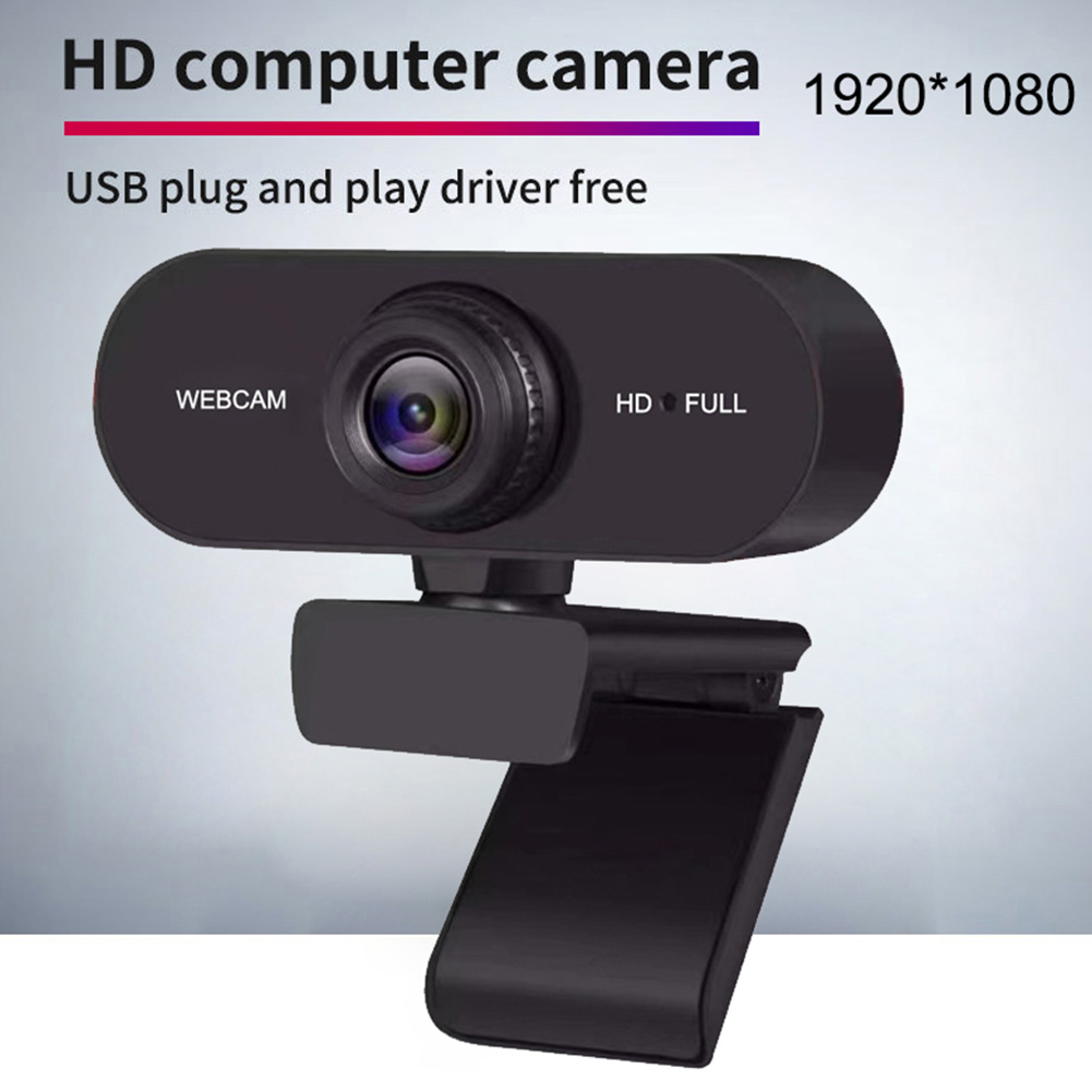 Câmera web hd 1080p/2k, câmera usb com microfone embutido, câmera de rede usb, autofoco, webcam de negócios para pc e laptop