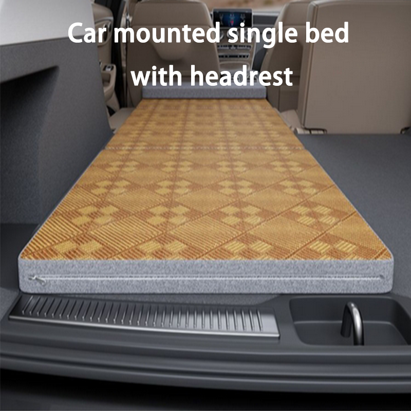Lit pliant pour voiture SUV 180CM, coussin de couchage, matelas de voyage épais et Portable, tapis de repos pour Camping et bureau, coussin de siège arrière pliable