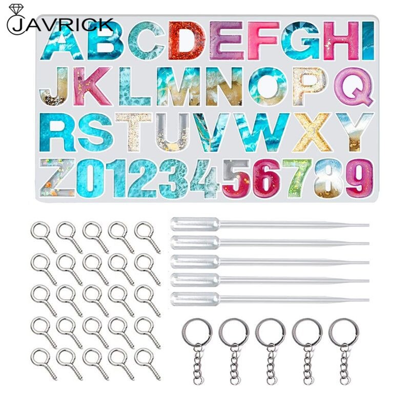 Glanzende glanzende hars mallen Kerst sleutelhanger siliconen mal DIY sleutelhanger hanger sieraden epoxyhars knutsel mallen kopen vanaf een prijs van 1.92