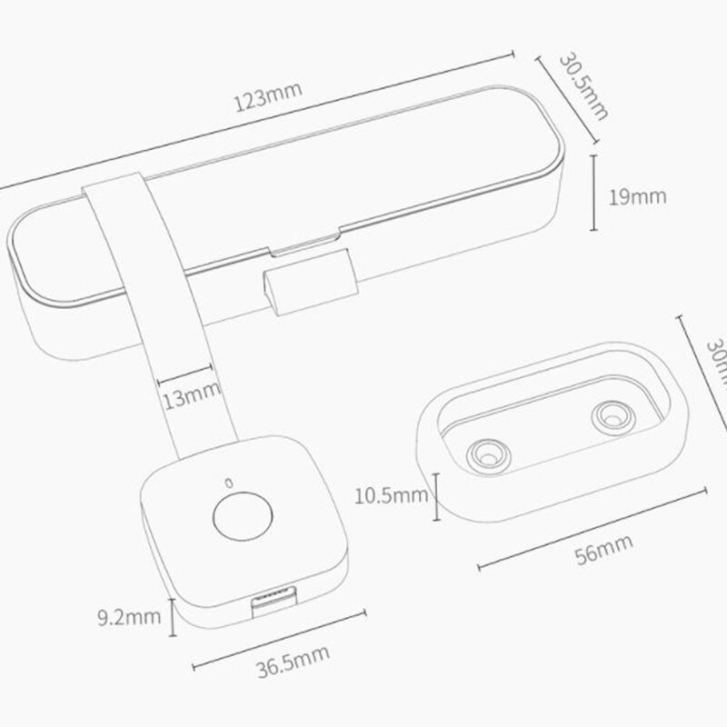 Xiaomi-cerradura inteligente YEELOCK para cajón y armario, bloqueo sin llave, antirrobo, de seguridad para niños, con huella dactilar