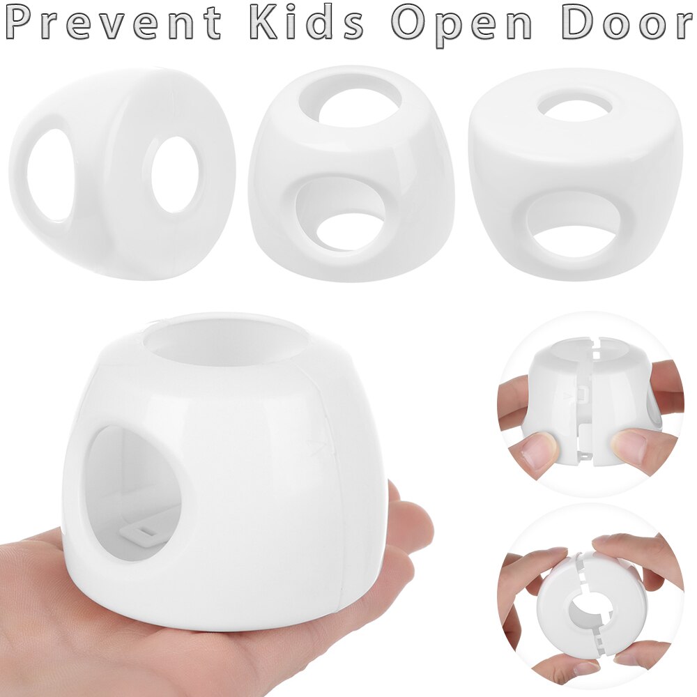 Lock Doorknob Safety Cover Child Infant Baby Protector Door Handle Home Security Knob Covers Protection Of Children