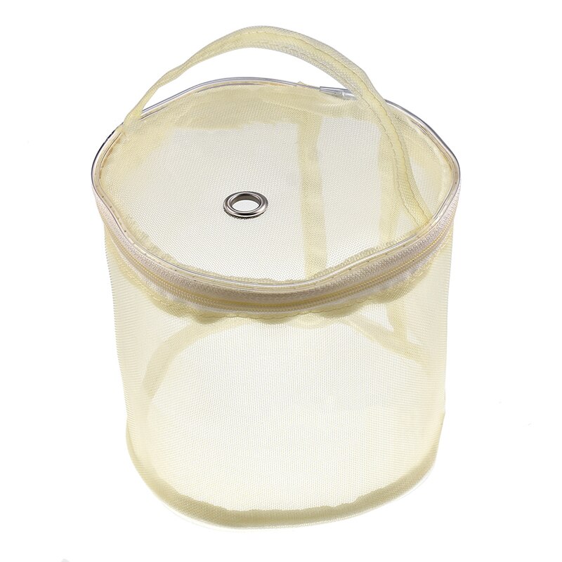 Sac rond pour fils à tricoter | Sac rond à tricoter, aiguilles à tricoter, fil, fourre-tout organisateur bricolage, panier de rangement de laine, accessoires d'outils de couture: YW