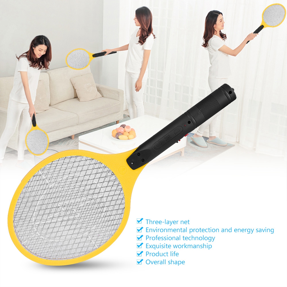 Mosquito elétrico Swatter, Sem fio recarregável Fly Swatter, Bug Racket, Insetos assassino