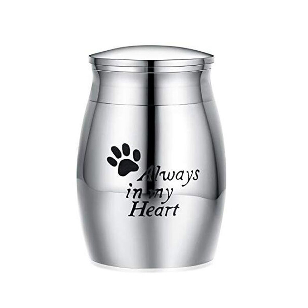 Stainless Steel Mini Small Mouse Funeral Human Ashes No Deformation Cremation Urn Casket Memorials For Pets Container Dog Birds