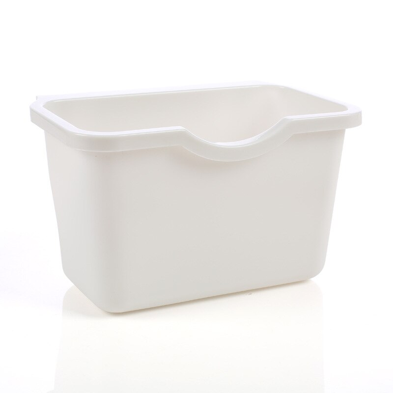 Kitchen Hanging Garbage Storgae Box Home Cabinet Doors Trash Can Organizer Square Rubbish Container Vegetables Food Garbage Bin: C