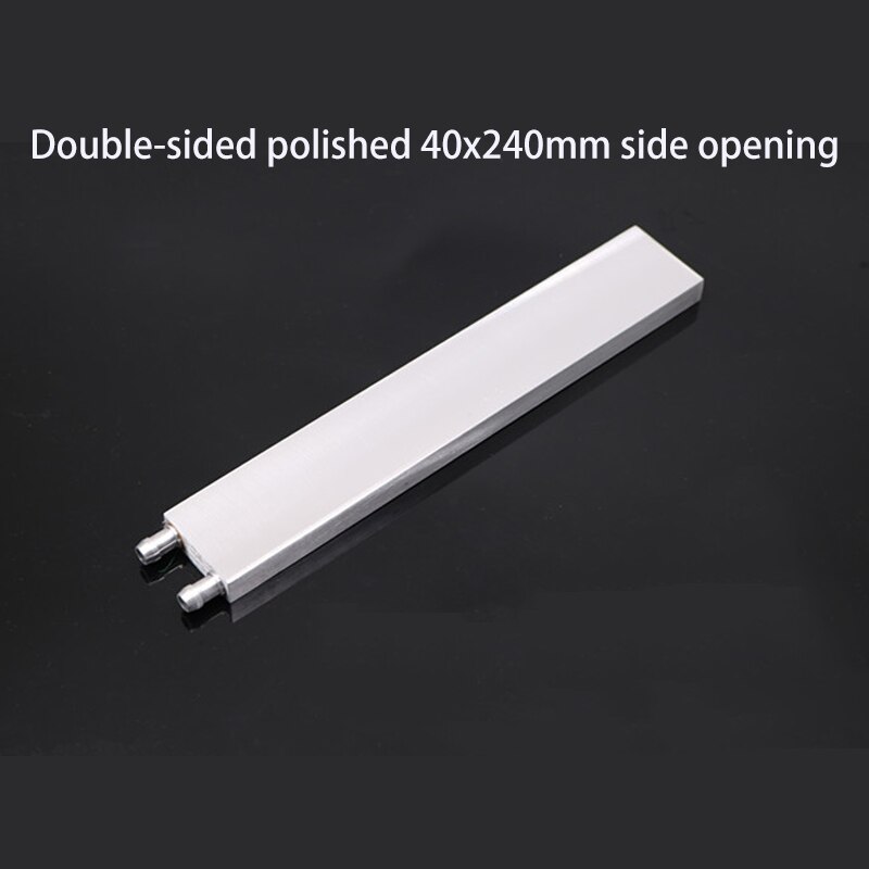 Aluminum Liquid-Water Cooling Block For Computer Cpu Radiator For Pc and Laptop Cpu Silver Heat Sink System (240mm)