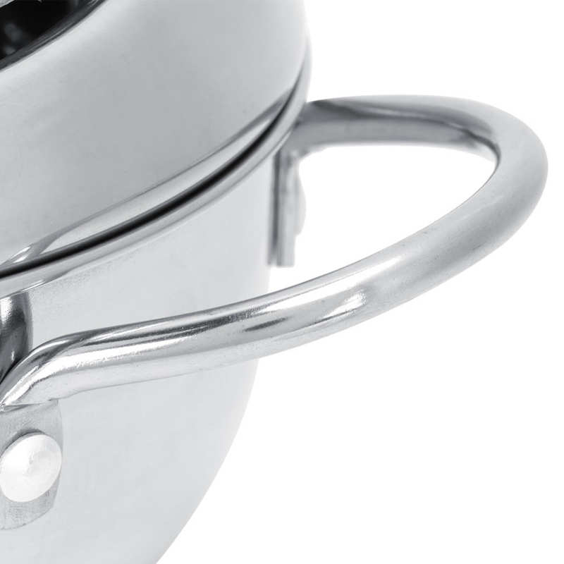 Deep Frying Pot Fryer Deep Frying Pot Stainless Steel Frying Pan with Thermometer Lid Kitchen Cookware Fryer Kitchen Fryer