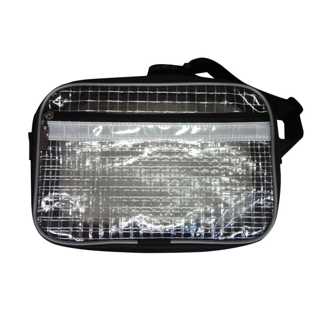 THINKTHENDO Anti-Static Cleanroom Clear Tool Bag Full Cover Pvc For Engineer Waist Bag Fanny Pack