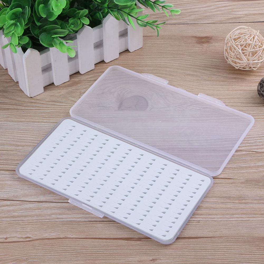 Fly Hook Doos Fly Vishaak Doos Met Schuim Waterdicht S L Transparant M Duurzaam Gear Pesca Vissen Size H5Z4