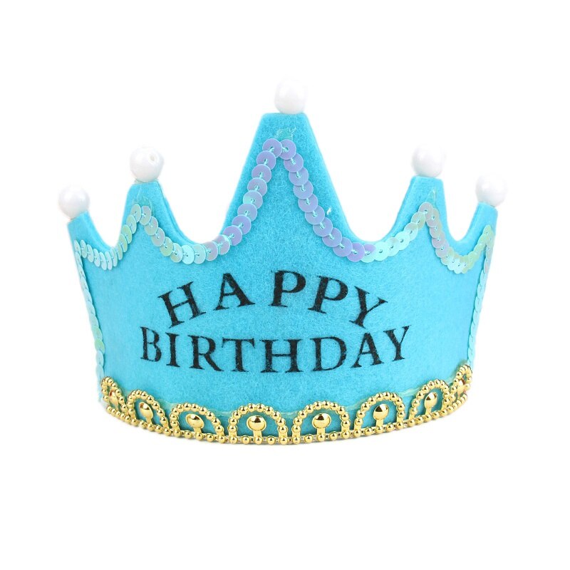 Kid Birthday Party Beautiful Hat Crown Hat King Princess Party Cake Decoration Photo Props For Children Party Hat: 2