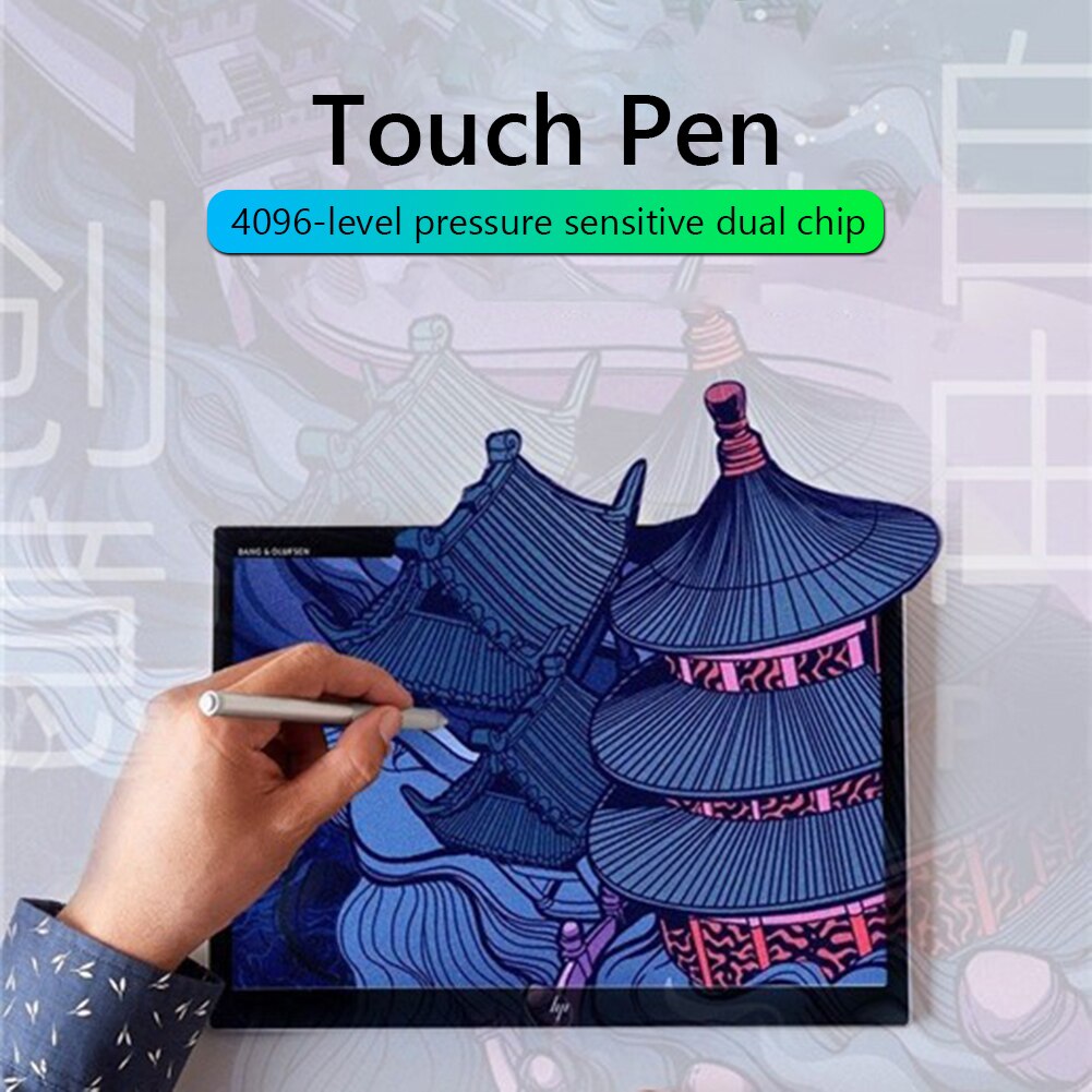 Stylus Pen Bluetooth-compatible for HP EliteBook X360 1020 1030 1040 G2 G3 G4 G5/HP Elite X2 1012 1013/Zbook Studio G5 +clip x1