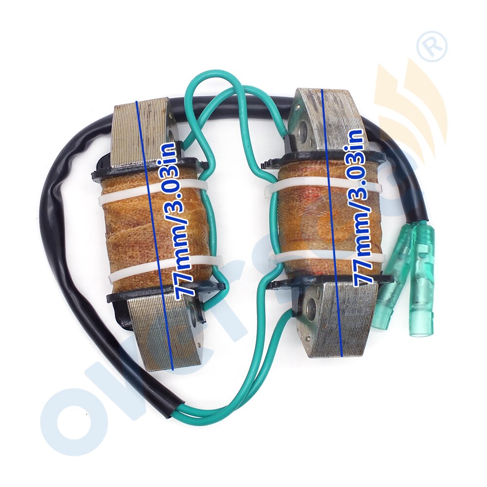 68T-85533 Lighting Coil For Yamaha Outboard Motor 4Stroke 6HP 8HP HDX HIDEA F8 68T-85533-00