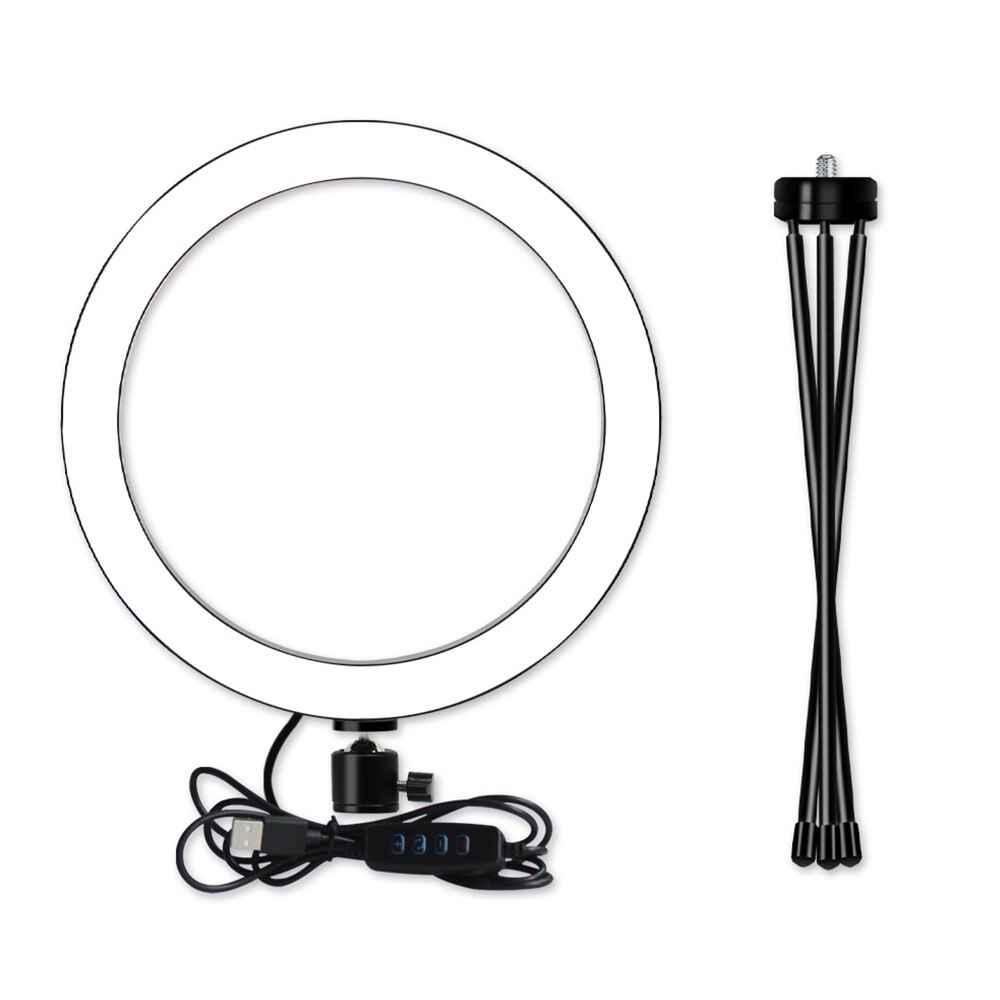 16cm/26cm dimbare led-ringlampen voor fotografische verlichting, invullicht voor fotostudio, telefoon, video, beauty, make-up, camera