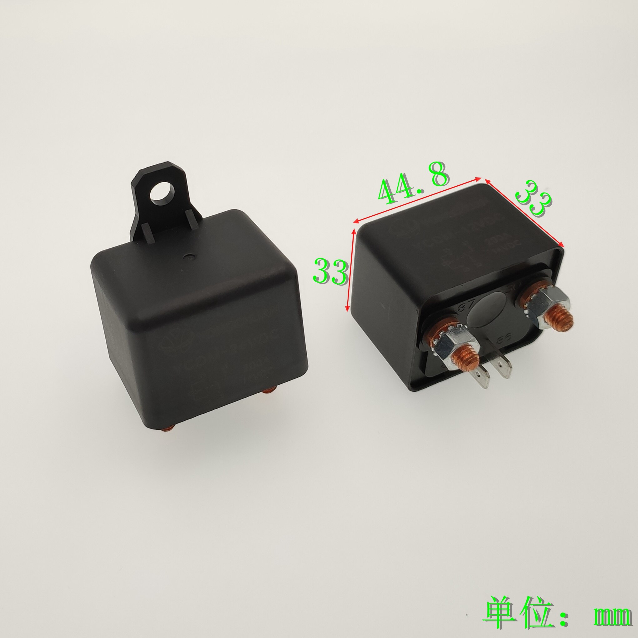 Small Size, High Power and High Current 200A Automotive Relay 12V24V Switching Power Supply Start Relay