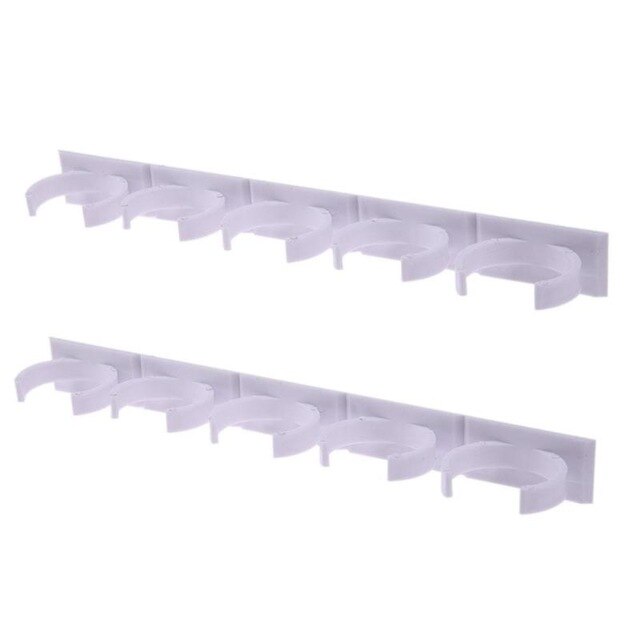 4 Uds. De montaje en pared para gabinete, Clip para ingredientes caseros, estantes para botellas de especias, porta frascos de ahorro de espacio, utensilios de cocina: 2pcs