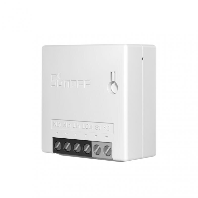 Sonoff Mini R2 DIY Wifi Smart Switch Timer Wireless Switches Smart Home Automation Compatible with eWelink Alexa Google Home: 1Pcs