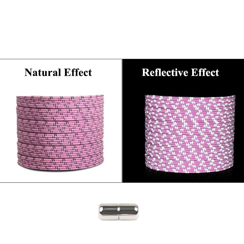 1 Paar Lichtgevende Schoenveters Platte Sneakers Canvas Veters Glow In De Donkere Nacht Kleur Fluorescerende Shoelace100cm Sport Schoenveters: Roze