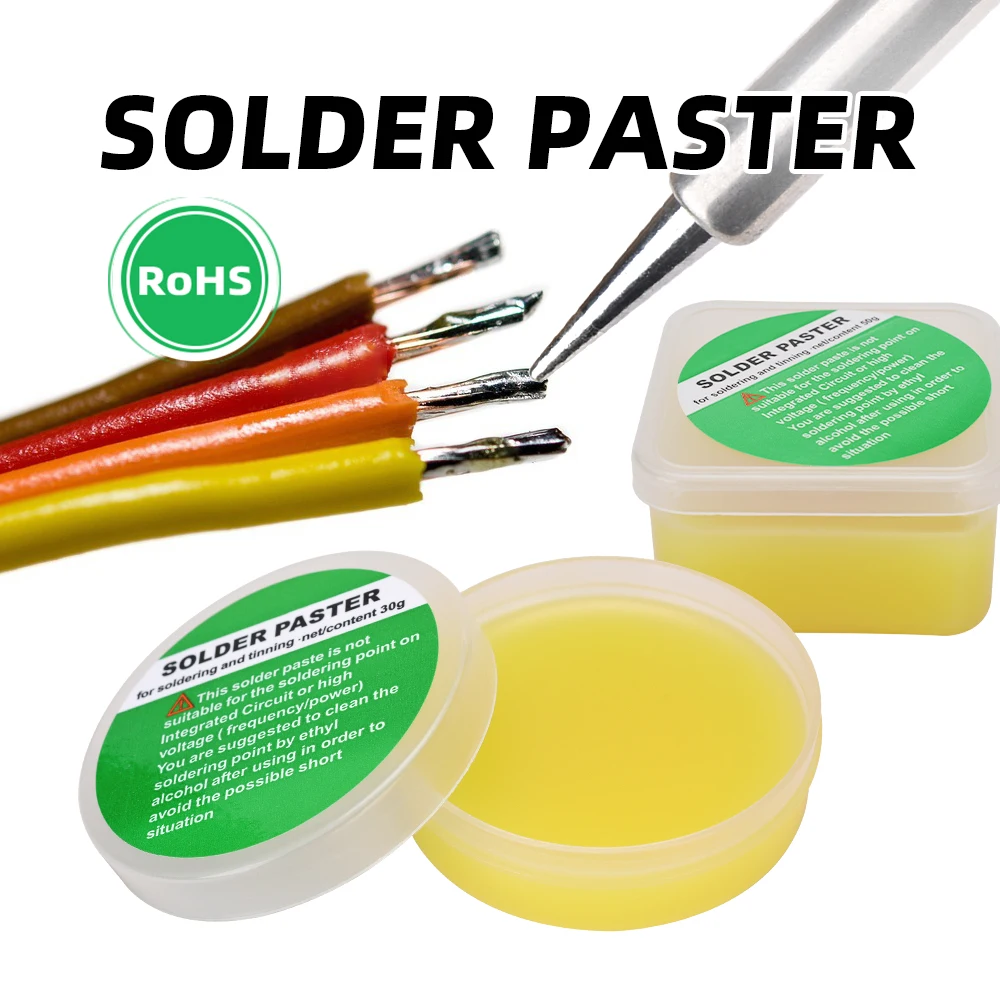 Solder paste is used for wire welding, copper tube and copper sheet welding. Smokeless solder paste is used for low-temperature