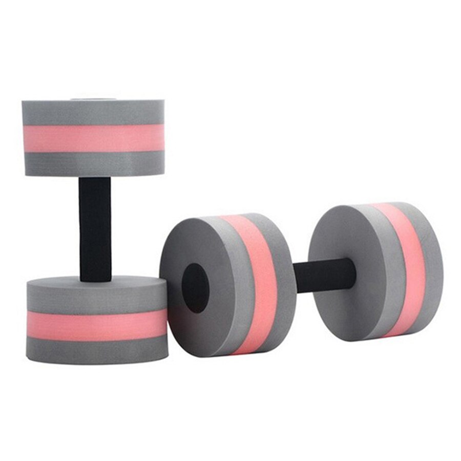 2 Pcs Aerobic Exercise Foam Dumbbell Pool Resistance, Water Fitness Barbell Handlebar Exercise Equipment to Lose Weight