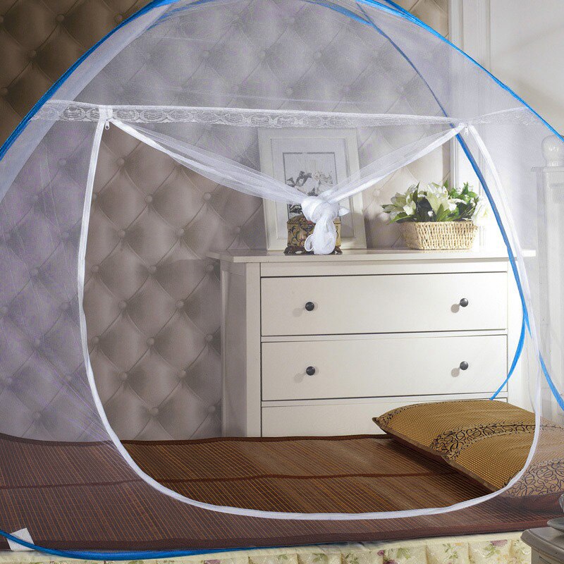 Foldable Mosquito Net Double Door Magic Mosquito Nets Summer Mosquito Netting Camping Travel Anti-insect Bed Tent Breathable