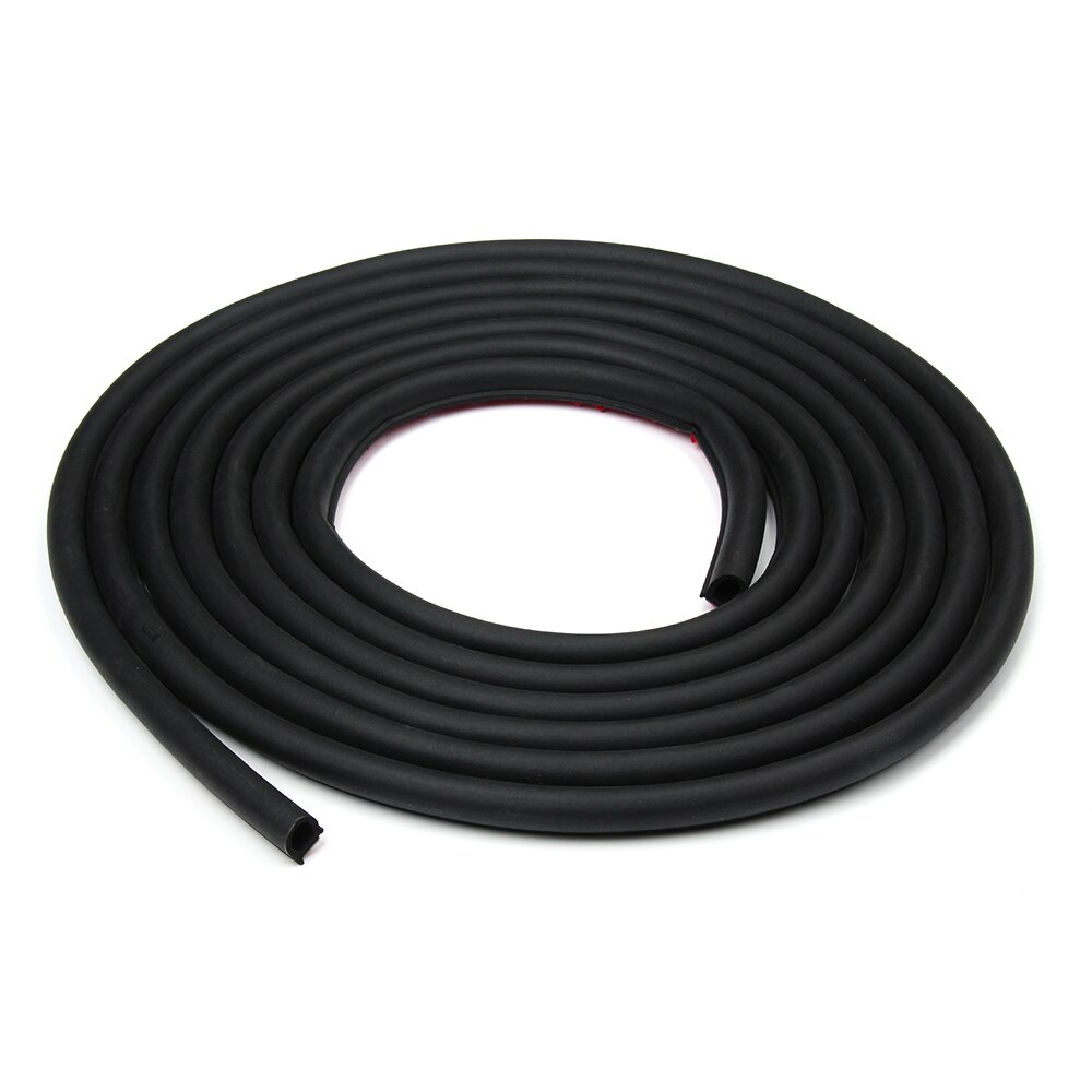 EUTRAS KSD2004 Deurafdichtingsprofiel 1,0-3,5 mm, houdt zonder lijm, rubberen afdichting voor autodeur, kofferbak en achterklep, Duitse industriële kwaliteit, Made in EU, 10 m