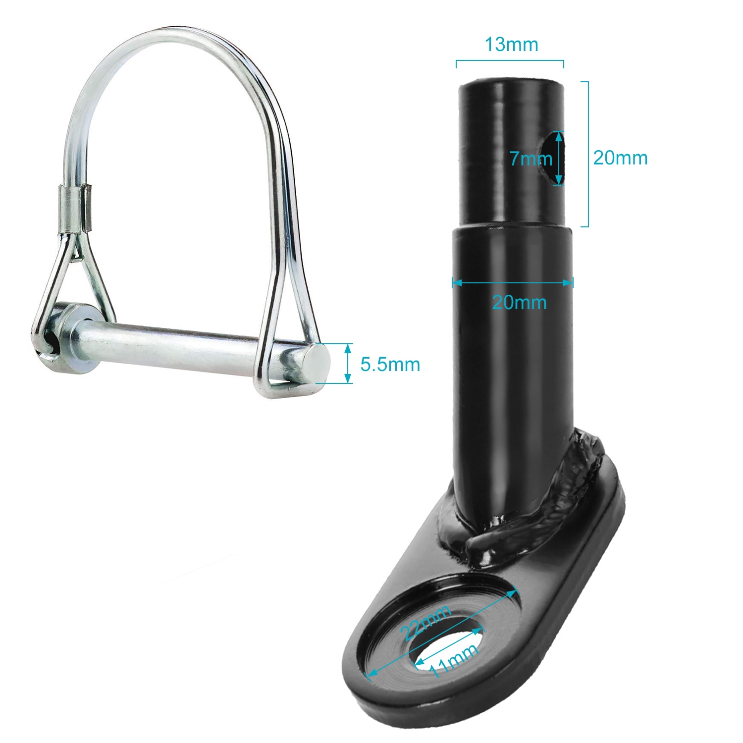 Bike Trailer Hitch Universal Bike Trailer Baby/Pet Hitch Linker Connector Bicycle Rear Rack Cycling Adapter Bike Accessories